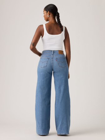 JEANS - Levi's Blugi Albastri 728 Wide Leg Femei