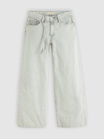 Levi's Blugi Gri Deschis RIBCAGE Straight Femei [6]