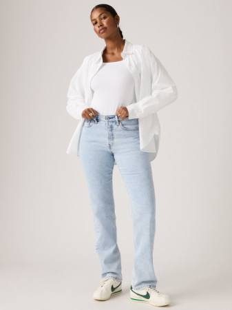 FEMEI - Levi's Blugi Curious Dawn Lightweight 501 Curve Straight Femei