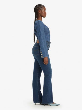 FEMEI - Levi's Blugi Albastri 725 Bootcut Femei