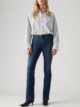 Levi's Blugi Albastri 725 Bootcut Femei [7]