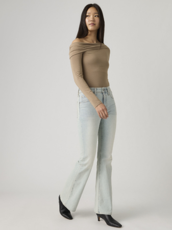 JEANS - Levi's Blugi Albastri Deschisi 726 Flare Femei