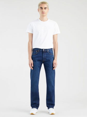 BARBATI - Levi's Blugi Albastri 501 Regular Barbati