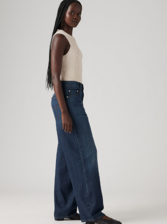 JEANS - Levi's Blugi Albastri Baggy Dad Loose Femei