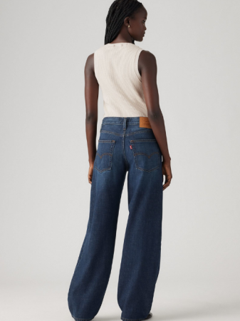 JEANS - Levi's Blugi Albastri Baggy Dad Loose Femei