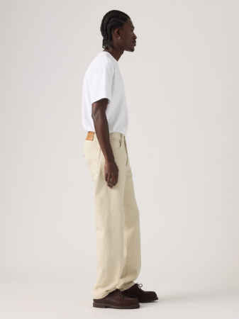 МУЖЧИНЫ - Levi's Мужские Джинсы Кремовые 555 Relaxed