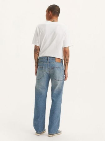 Relaxed - Levi's Мужские Джинсы Светло-Синие 555 Relaxed Straight
