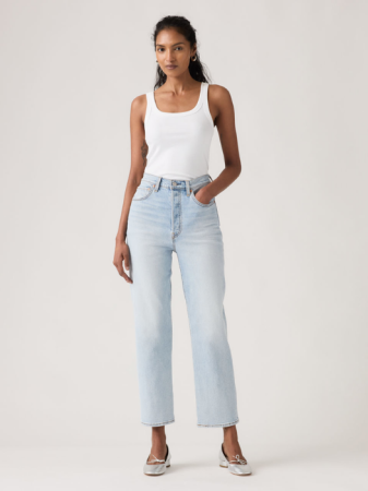 FEMEI - Blugi Albastri Ribcage Straight Ankle Straight Femei