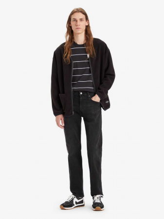 Tapered - Levi's Blugi Gri Inchis 502 Tapered Barbati