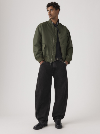 BARBATI - Levi's Blugi Gri Inchis BAGGY BARREL Baggy Barbati