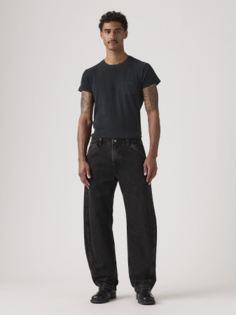 BARBATI - Levi's Blugi Gri Inchis BAGGY BARREL Baggy Barbati