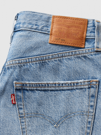 Levi's Женские Джинсы Светло-Синие 501 90 Straight [6]