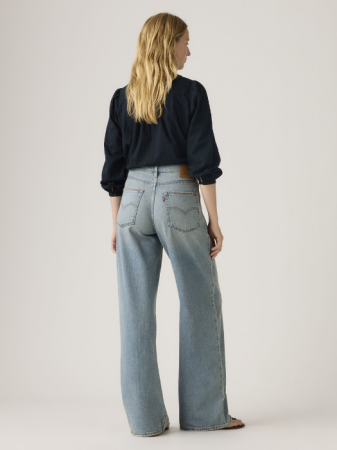 FEMEI - Levi's Blugi Albastri Xl Straight Loose Straight Femei