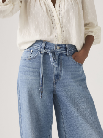 FEMEI - Blugi Albastri Xl Straight Loose Straight Femei