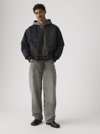 Baggy - Blugi Gri Inchis 578 Baggy Barbati