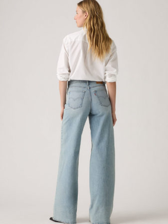 JEANS - Levi's Blugi Albastri 728 Wide Leg Femei