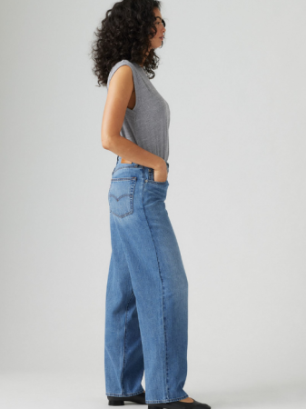 JEANS - Levi's Blugi Albastri Baggy Dad Loose Femei