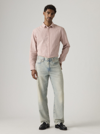 ДЖИНСЫ - Levi's Мужские Джинсы Светло-Синие 568 Loose Straight