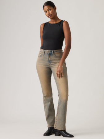 JEANS - Levi's Blugi Alb/Albastru/Negru 725 Bootcut Femei