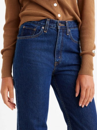 Levi's Женские Джинсы Темно-Синие 80S MOM Tapered [3]