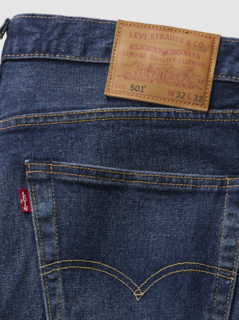 Regular - Levi's Blugi Albastri 501 Regular Barbati