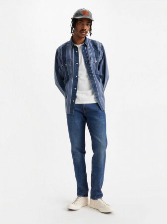 JEANS - Levi's Blugi Albastri 502 Tapered Barbati