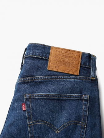 Levi's Мужские Джинсы Темно-Синие 512 Slim Taper [6]