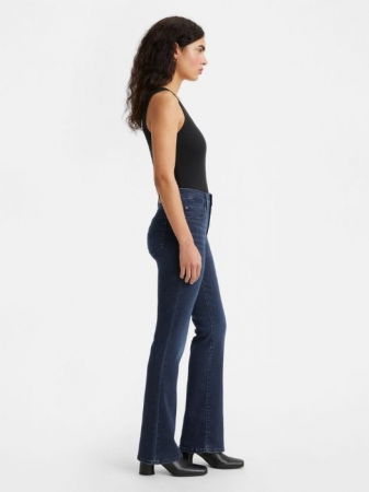 Bootcut - Levi's Женские Джинсы Темно-Синие 725 Bootcut