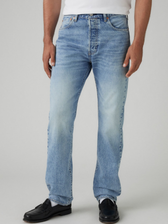 Regular - Levi's Blugi Albastri Deschisi 501 Regular Barbati