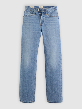 Levi's Blugi Albastri 501 Curve Straight Femei [7]