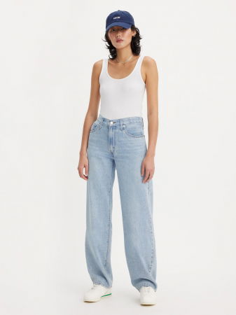 Loose - Levi's Женские Джинсы Светло-Синие Baggy Dad Baggy Dad