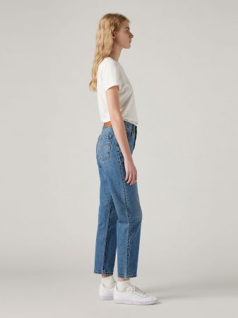 Levi's Женские Джинсы Синие 501 CROP Straight [5]