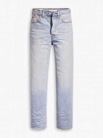 FEMEI - Levi's Blugi Albastri Deschisi Ribcage Straight Ankle Straight Femei