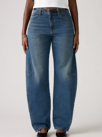 Baggy - Levi's Blugi Navy Baggy Dad Barrel Baggy Femei