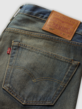 Levi's Blugi Navy 501 Regular Barbati [5]