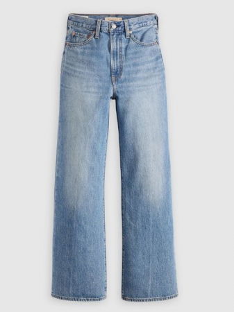 Levi's Blugi Albastri Deschisi Ribcage Wide Leg Wide Leg Femei [5]