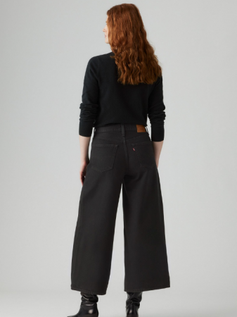 FEMEI - Levi's Blugi Negri Xl Culotte Loose Femei