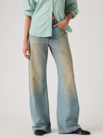 Bootcut - Levi's Женские Джинсы Синие LOOSE BOOT Bootcut