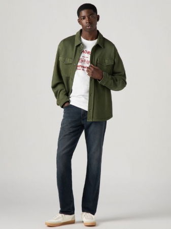 Levi's Мужские Джинсы Темно-Синие 502 Tapered [4]