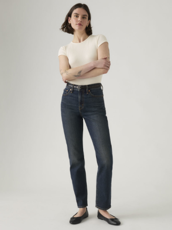 JEANS - Levi's Blugi Navy WEDGIE SLIM Slim Femei