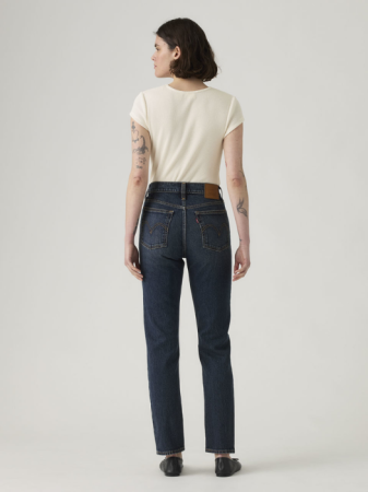 JEANS - Levi's Blugi Navy WEDGIE SLIM Slim Femei