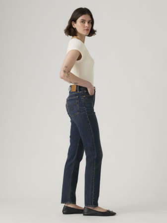 JEANS - Levi's Blugi Navy WEDGIE SLIM Slim Femei
