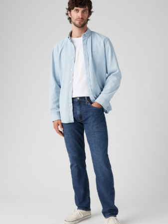 МУЖЧИНЫ - Levi's Мужские Джинсы Темно-Синие 502 Tapered