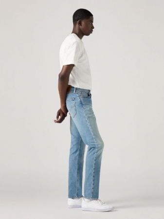 JEANS - Levi's Blugi Albastri Deschisi 512 Slim Taper Barbati