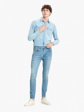 BARBATI - Levi's Blugi Albastri 512 Slim Taper Barbati