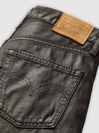 Levi's Blugi Negri Ribcage Wide Leg Ribcage Femei [5]