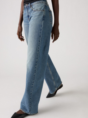 JEANS - Levi's Blugi Navy Low Loose Loose Femei