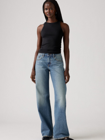FEMEI - Levi's Blugi Navy Low Loose Relaxed Femei
