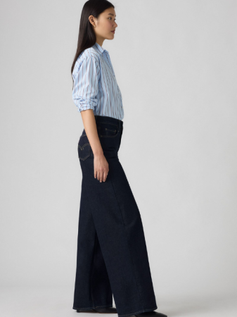 Wide Leg - Levi's Blugi Indigo 728 Wide Leg Femei