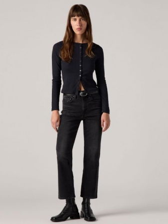 Levi's Женские Джинсы Тёмные Серые 725 Bootcut [4]